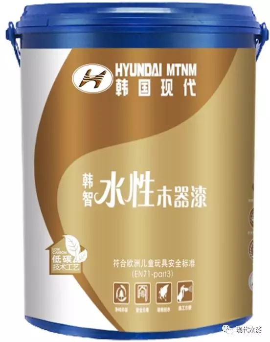 韩智 水性透明面漆（亮光） 3KG